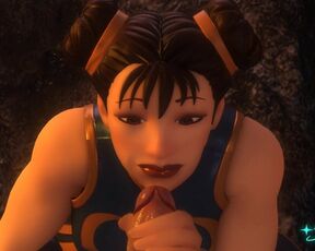 Chun-Li Ultimate Blowjob