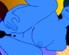 Couple has fun then both cum