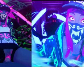KDA - POPSTARS PMV Ahri and Akali