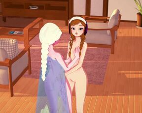 Anna Gets Naughty With Elsa - Frozen - POV