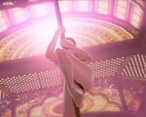 Dead or alive kasumi poledance