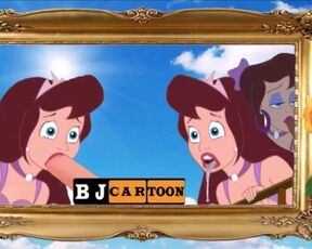 PRINCESS BLOWJOB COMPILATION CarTOON Licks Penis Agiving Blowjob till Cum ANIMATED POV ORALSEX Henta