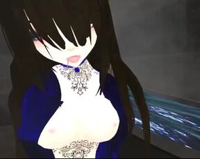 Sexy Anime Girl Seduces you into a Steamy Bath for Sex