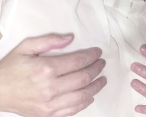 【じらしおっぱい】ノーブラすけすけブラウス越しにチクニー Nipple Masturbation on the Clothe Japanese Amateur