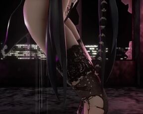 Mmd R18 no Mercy BDSM for Cheating Stepdaughter 3d Hentai Cum Dump