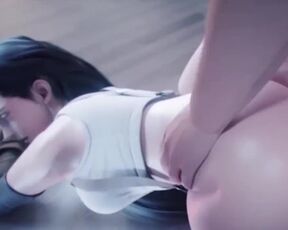 [RFF#34] TIFA LOCKHART ANAL DOGGYSTYLE