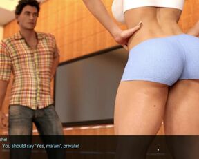 4k KinkyVIDEOS GAME PORN 3D - ANOTHER GIRL MARINE ARRIVED on DINNER