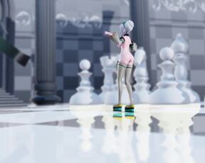 MMD Haku gokuraku jodo