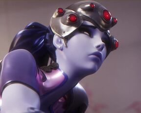 Widowmakers Futa Cock Jerked Off by Tracer