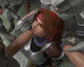 Jessie Rasberry Pleasures Shinra Soldiers
