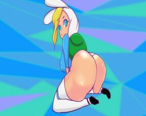 Adventure Time Fionna Twerking Animation