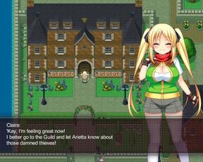Treasure Hunter Claire [hentai Game let's Play] Ep.14 Mature Bra Titjob