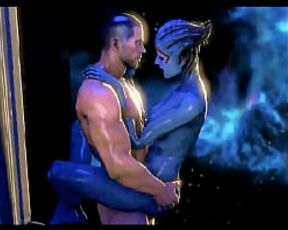 Mass Effect - Samara And Shepard Romance - Compilation