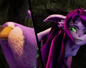 Someone Help, Lulu Is Stuck [Uncensored Hentai]