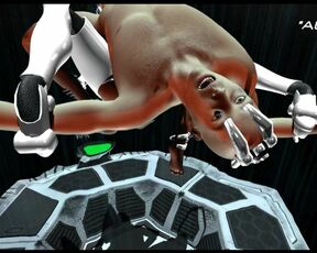 SFM 3D VR SEX DROID SUCKS PRISONER DRY