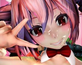 【MMD】(Bunny Girl) Tet Geiger!【R-18】