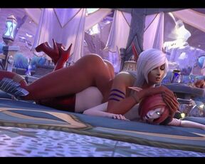 Two Hot Futanari Elfs