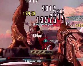 Borderlands 2 Guy doing 360's moment Glitch