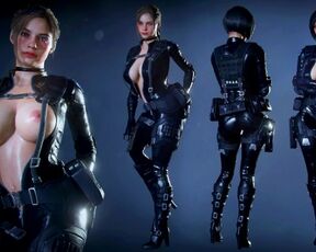 RE2, Claire Sexy BSAA Catsuit