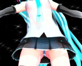 【MMD】Hatsune Miku V2 (Model modified)【R-18】