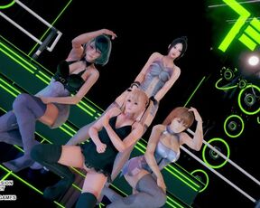[MMD] KiIIler Lady Mai Shiranui Marie Rose Katsumi Tamaki Doa Sexy Dance
