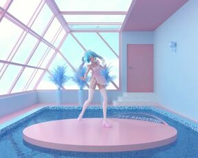 0080 -【R18-MMD】Hatsuke Miku - Renai Circulation