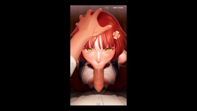 【H GAME】巨乳美女のフェラ抜き射精シーン③♡ エロアニメ/エロゲーム実況 - NanoVids