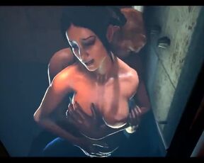 Hot Shower Kitana - Mortal Kombat