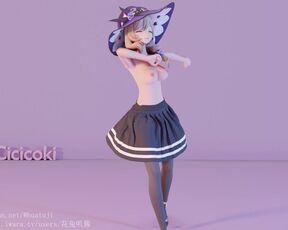 3D Anime Dance Video Game genshen