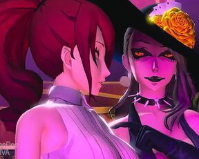 Persona Mitsuru Kirijo And Shadow Sae