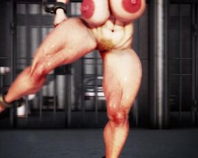 r18 mmd touhou  muscle Yuugi  ikkitousen