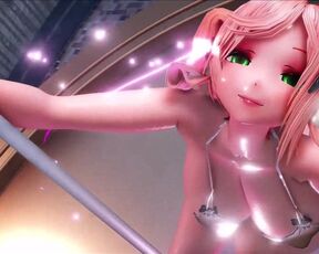 Dancing Makes Big Titted Maiko Horny As Fuck (MMD HMV)