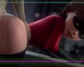 the elastic girl big ass on beach