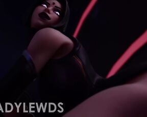 Fortnite Raven Bouncing On Hard Dick