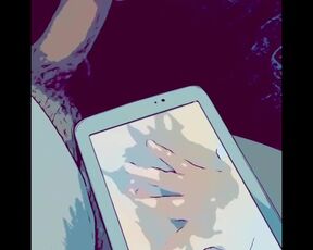 Playing watching hentai toon babe rub pussy ????