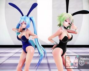 mmd r18 Gumi and Miku Persecution delusion mobile girl 3d hentai sex