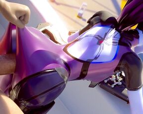 Widowmaker Anal Fucked On A Rooftop