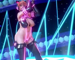 HoneySelect MMD  PiNK CAT Nozomi