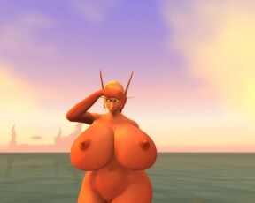Sexy belf dancing