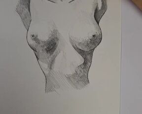 Easy drawing, body drawing
