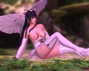 Hot and Sexy Nyotengu Dancing and showing tits for you!