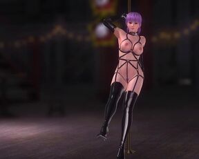 Ayane in Harness Straps - Dancing Sexy for You!