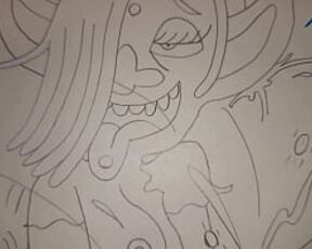 Monster Guy That Needs His Pregnant Dick Jacked Off !!!!