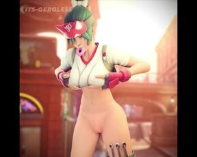 Kiriko Flashing You Those Perfect Tittys