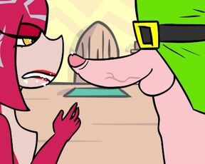 Sexy Zelda Fish Bitch Mouth Fucked! Rule34