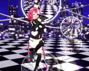 MMD huge tits very big