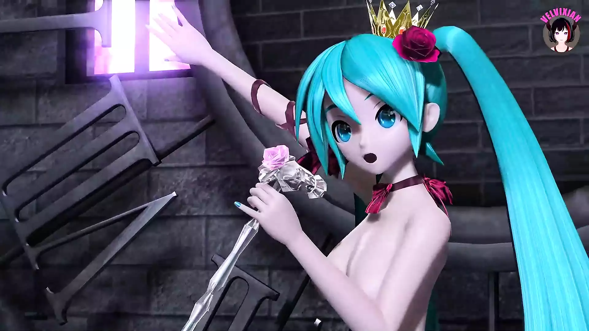 Hatsune Miku - Cute Nude Dance (3D HENTAI) - NanoVids
