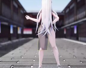 Big Ass Teen Cat Girl Dancing (3D HENTAI)