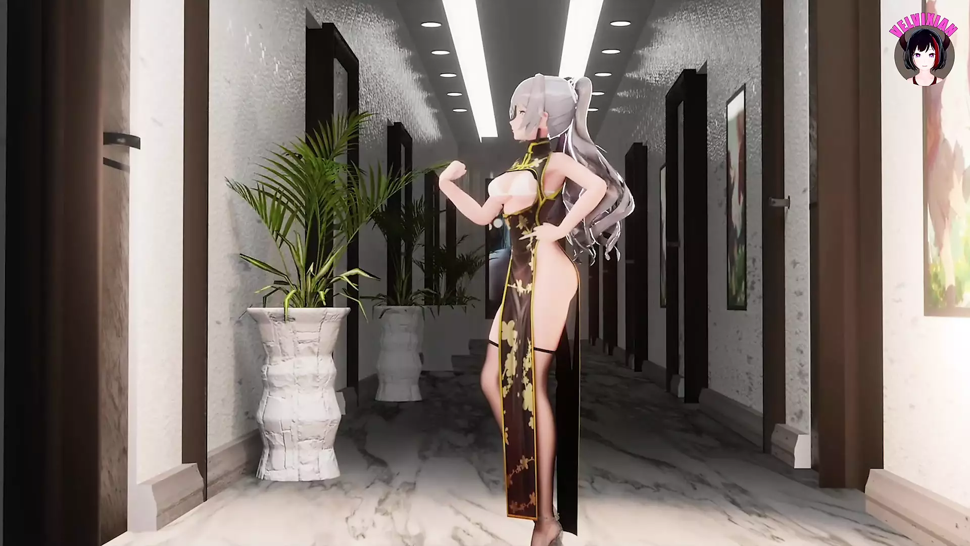 hentai little 3d girls animals Tara - Girl In Sexy Chinese Dress Dancing + Sex Multiple Poses (3D HENTAI)  - NanoVids