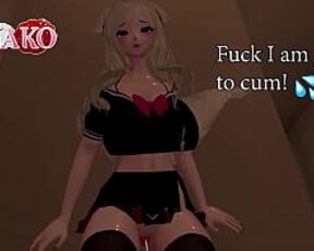 Catgirl Fucks Dildo in the Wild! She Goes Crazy!
